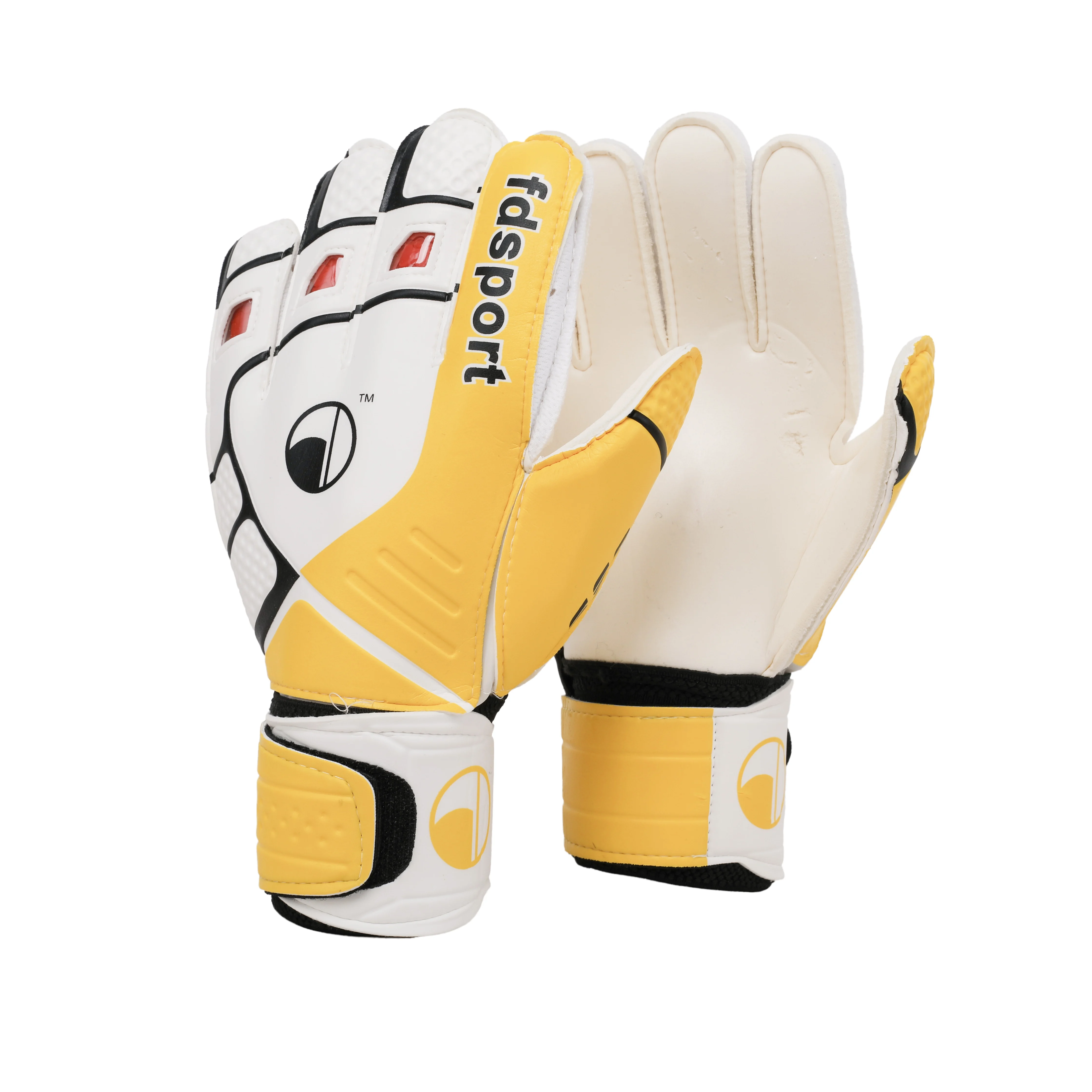 
Goalkeeper gloves football With finger guard Latex tape finger guard goalkeeper gloves 