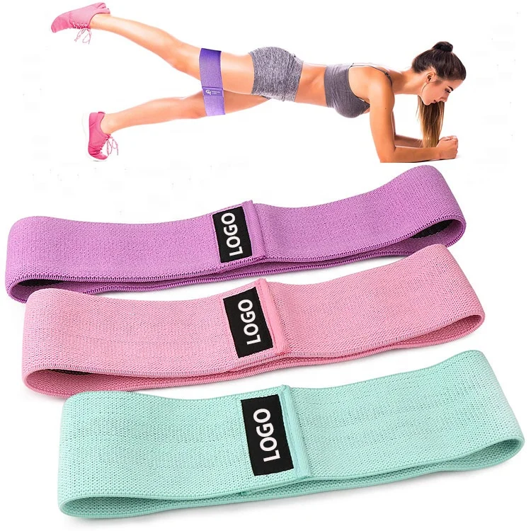 Fabric resistance bands loop set