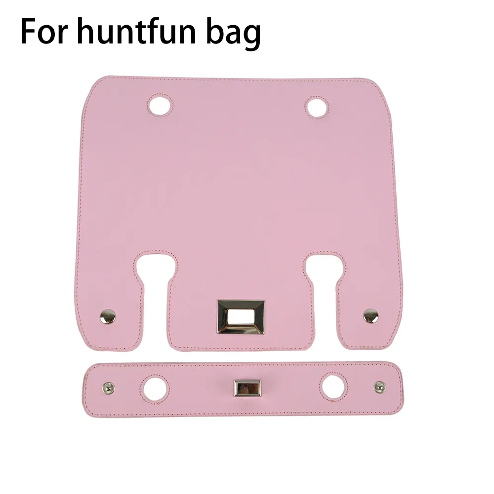 

2019 TANQU New Faux PU Leather Flap Cover with Cuboid Button for huntfun bag