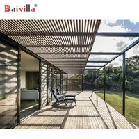 

Hot Sell New Design Aluminium Balcony Roof Waterproof Pergola