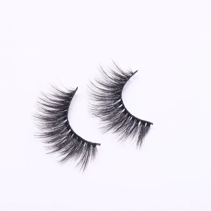 

Wholesale Eyelashes 3d Faux Mink Vendors 25mm Faux Mink Eyelashes Private Label, Nature color black