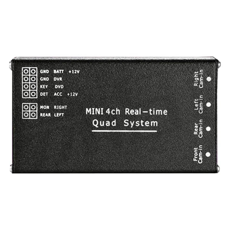 4 Ch Video Quad Control Box Für Seite Kamera Oder Backupcam Buy
