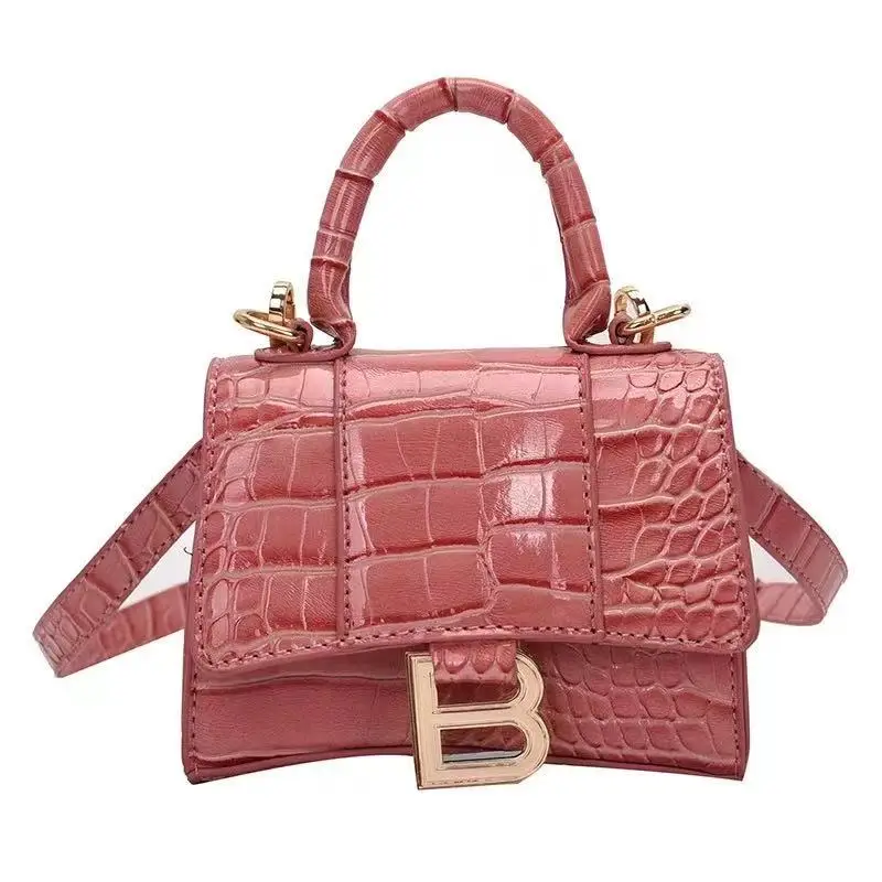 

Bolsos Demuj 2021Fashion Candy Crossbody Bag Crocodile PU leather Underarm Square Bags Luxury Long Strap Metal on Flap Handbags