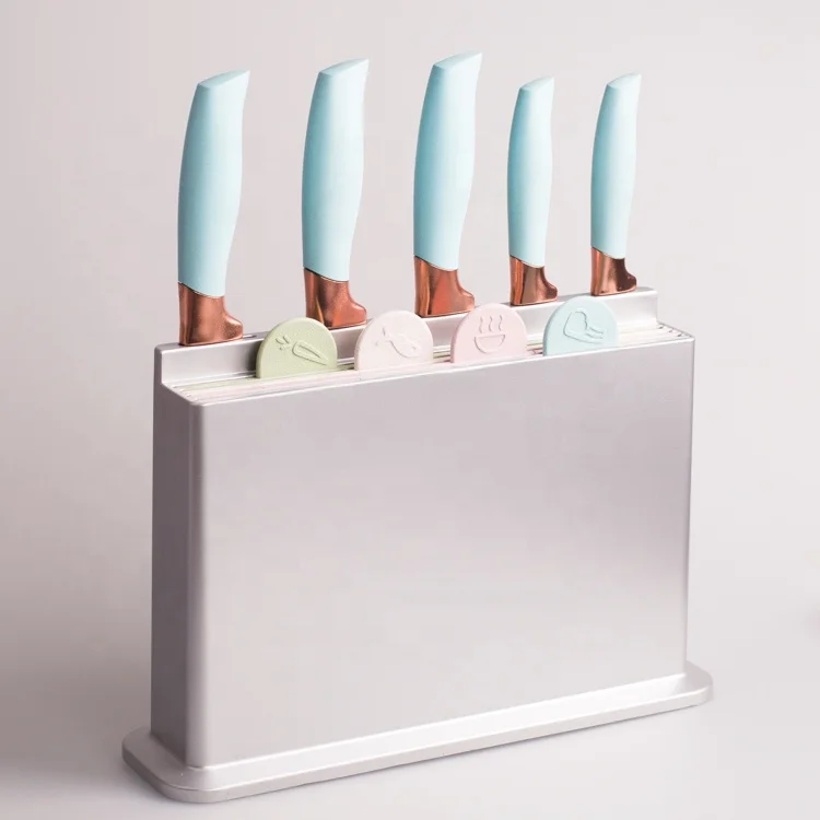 

Knife set with utensil tools