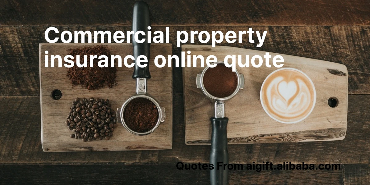 commercial property insurance online quote
