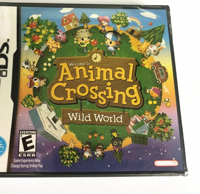 

Brand new sealed retro game Animal Croosing Wild World for games with box and manual, Picture