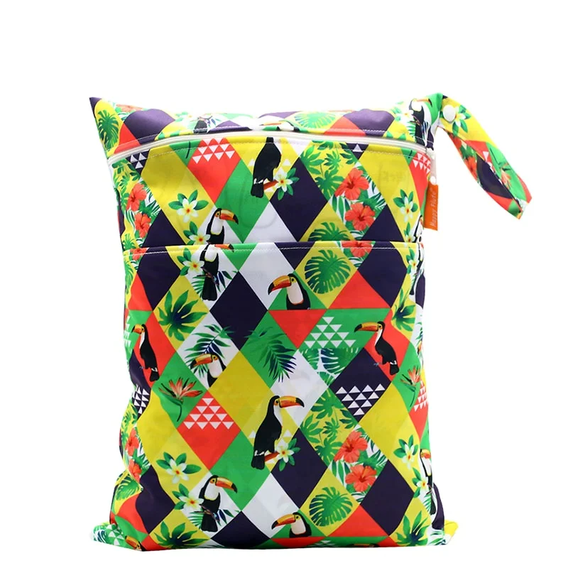 

happyflute new design waterproof baby diaper wetbag hotsale reusable diaper bag, Customized colors