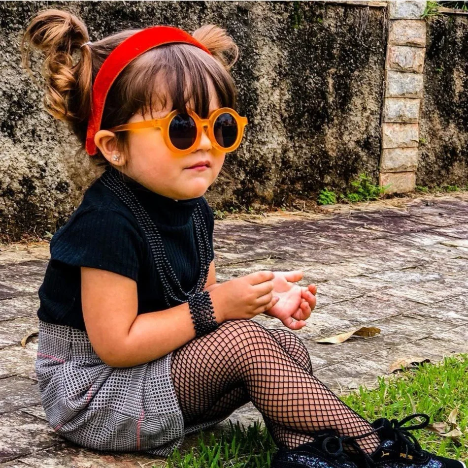 

New Fashion Children Glasses Sunglasses Sunscreen Sunshade Vintage Street Photography Children Sunglasses, 6 colors