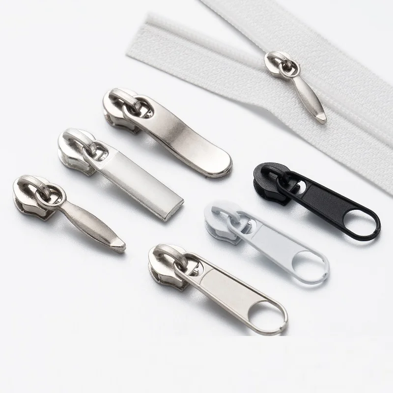 

Hot Sale Wholesale Metal Plating Zipper Pullers Customized Auto Locking Alloy Zipper Sliders For Clothing Accessories, L-gold/gun metal/sliver/anti-brass/black
