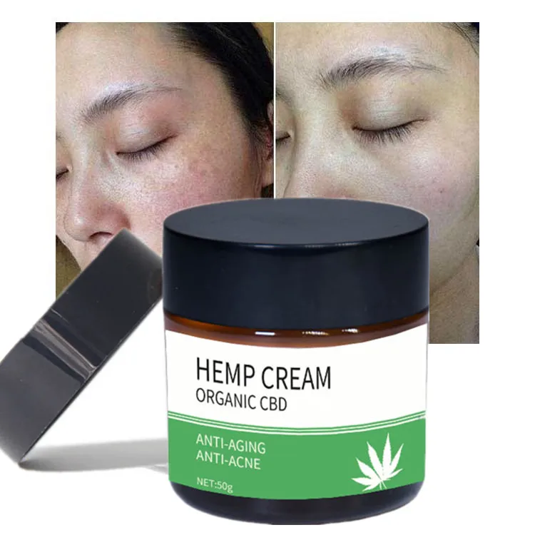 

CBD Oil Firming Anti-Wrinkle Moisturizing Collagen Whitening Beauty Face Ampoule Cream