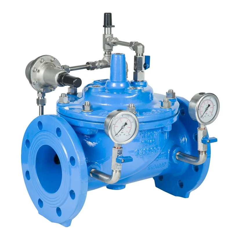 

Control Valve for water system, Blue