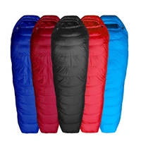 

Factory Wholesale Outdoor Camping Cold Weather Winter Bondage Compact Lightweight Waterproof Duck Down Sleeping Bags For Camping