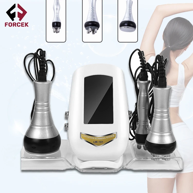 

Best Sales 3 in 1 Vacuum Cavitation System Body Slimming Machine, Grey