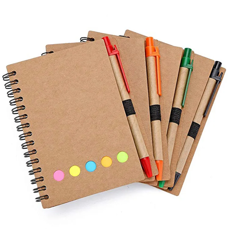 Personalized Memo Sticky Notes Flag Kraft Paper Notebook Mini Notebook Notepads With Pen And Sticky Notes Buy Mini Notebook Notebook Notepads Sticky Notes Product On Alibaba Com