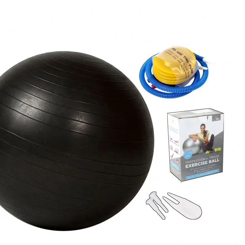

anti-burst yoga ball 75cm gym ball manufacture ball fitness, Customized