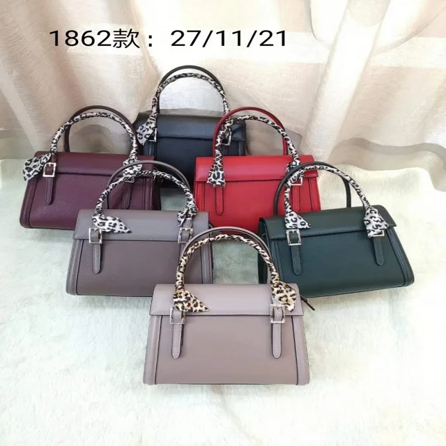 

Hot Sale Exquisite square crossbody bag large genuine leather handbag for women with leopard handle 2020