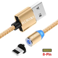 

Wholesale Custom 8PIN Fast Charge 3 in 1 Charging Magnetic USB Cable