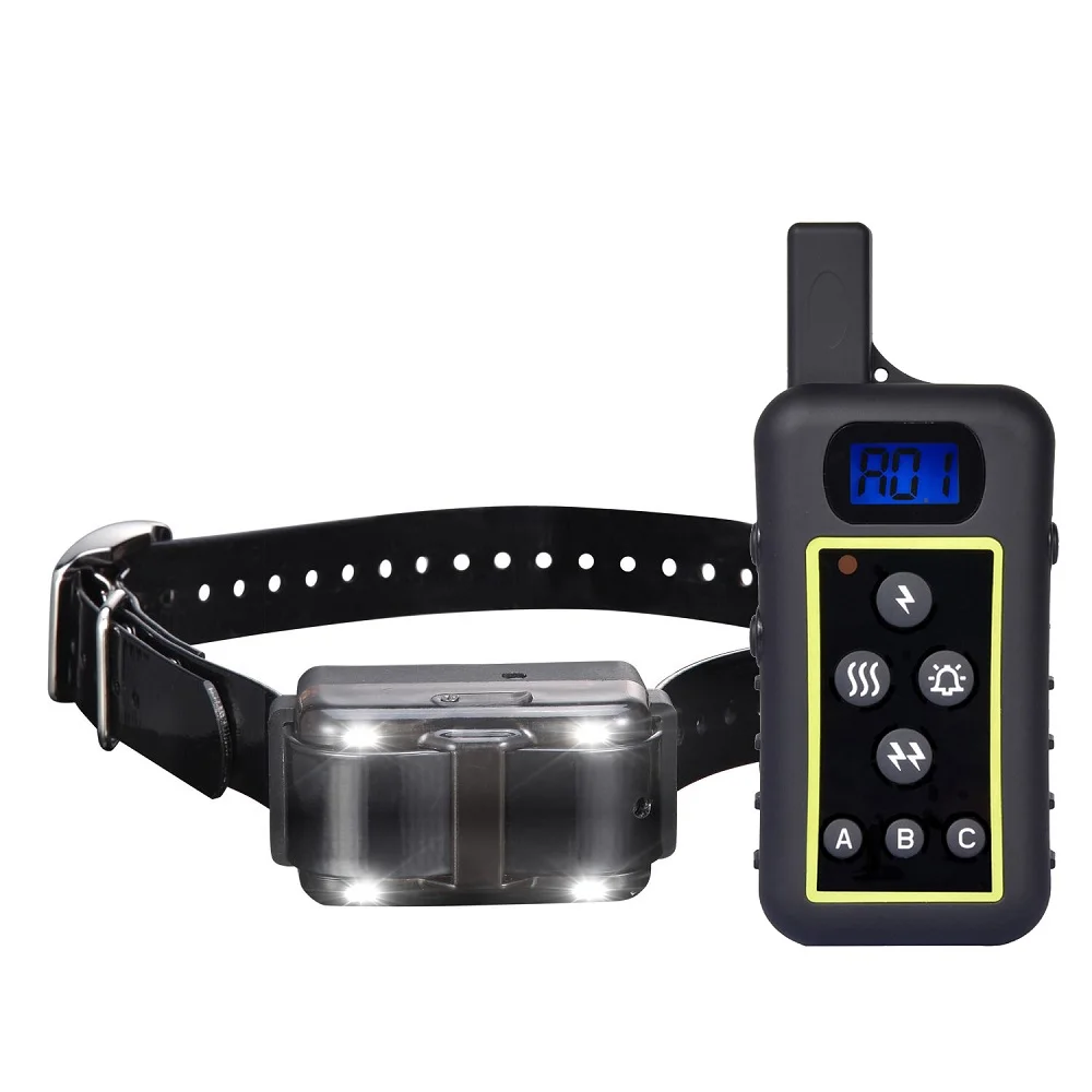 

Amazon Dog Training Shock Collar for Dogs with Vibration, Shock and Beep, Rechargeable and Waterproof E-Collar Remote Trainer
