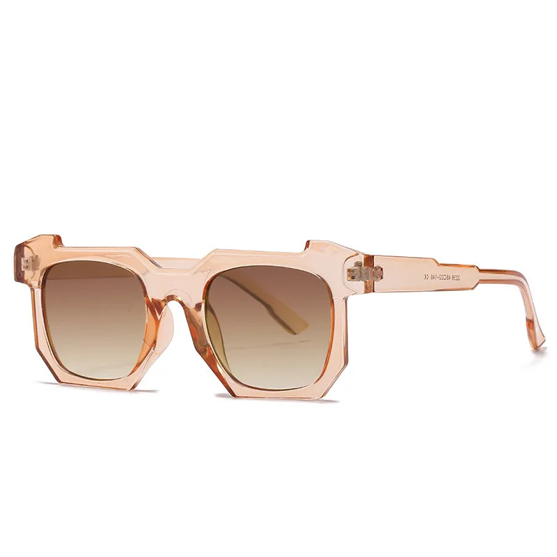 

Shades Womens Trendy for Men Black Locs Rectangle Ladies Square Sunglasses