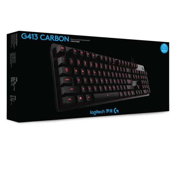 

Best sell Logitech G413 Multi-Device Wireless Gaming Keyboard, Black,blue,red