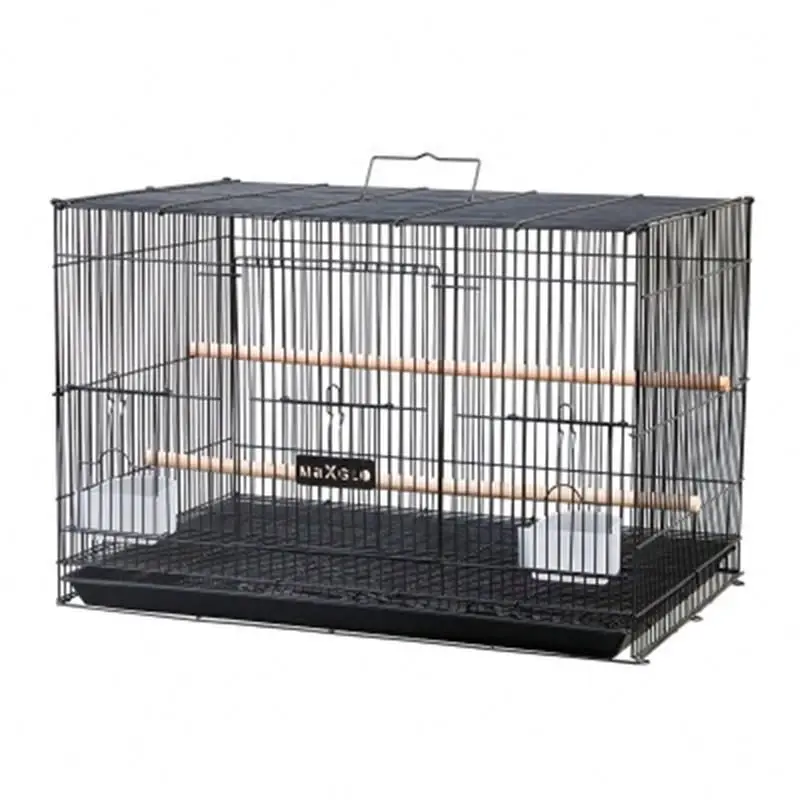 

large bird cage H0Qfu stainless steel iron pet bird parrot cage