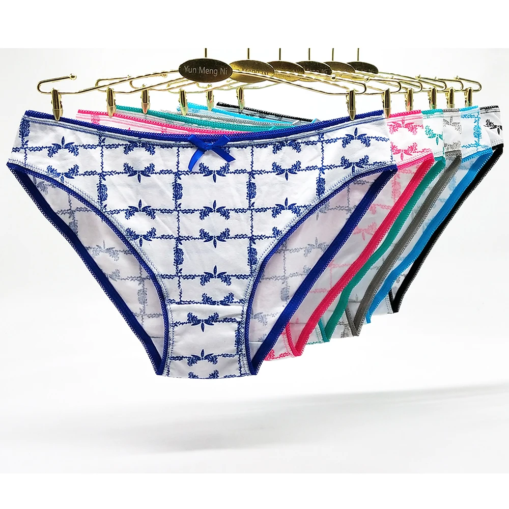 

Women Cheap Girls Underwear Ladies Print Cotton Panties