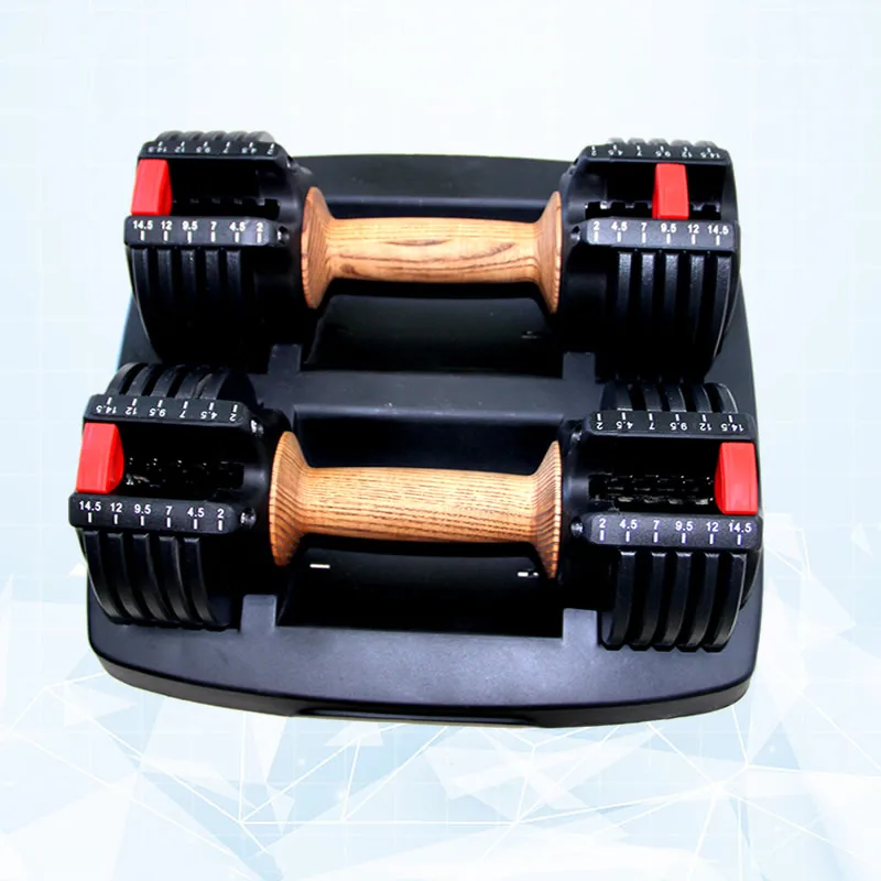 

Bodybuilding Custom Dumbbell Set Rubber Dumbbell Home Gym Fitness Equipment