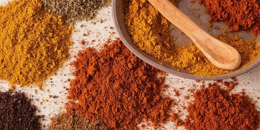 Brazilian spice cabinet with local ingredients