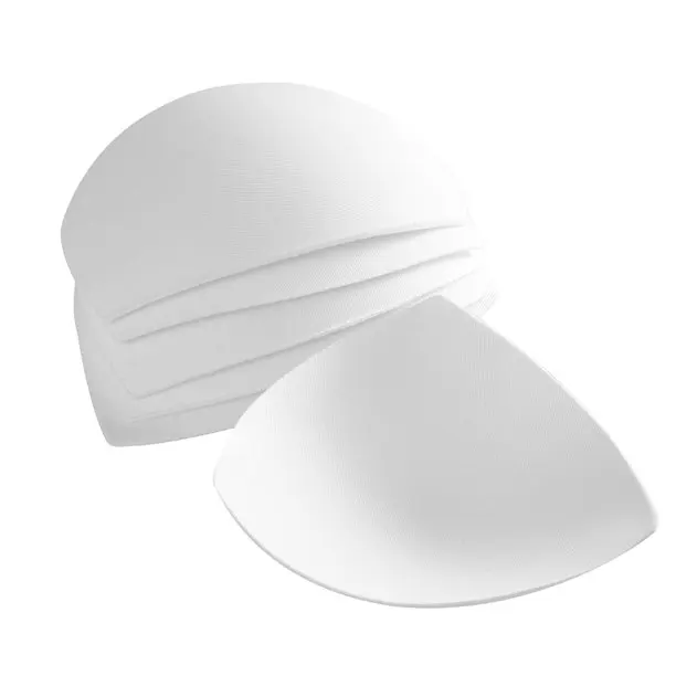 

Triangle bra cups Womens Removable Bra Inserts Pads big bra cup Swimwear Padding Ultra Shaper Pads, Black white and skin color can be customized