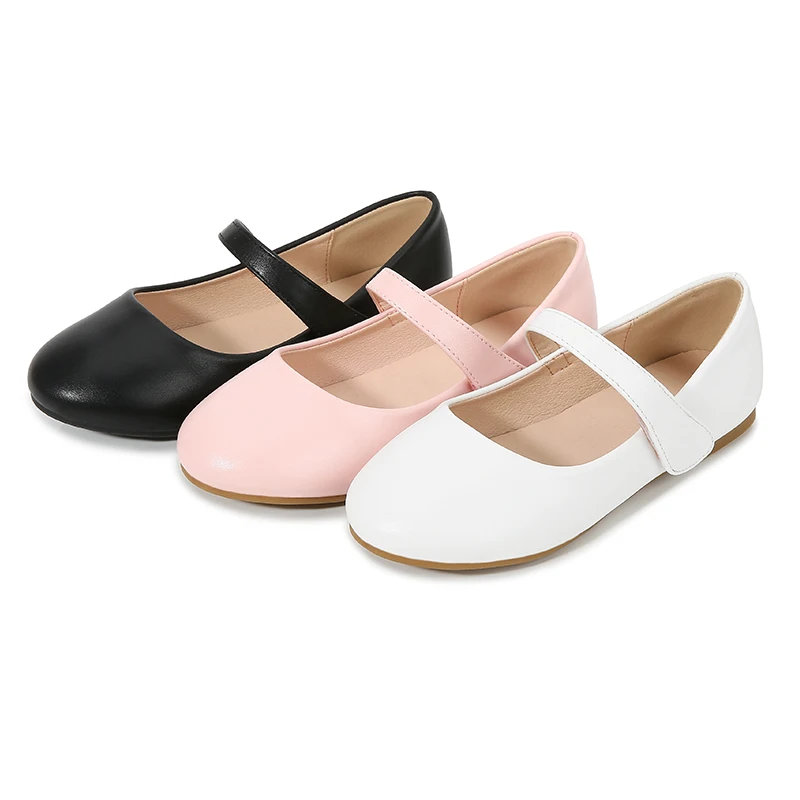 

Princess shoes soft sole antiskid children's shoes convenient and simple children's single shoes, 3 colors