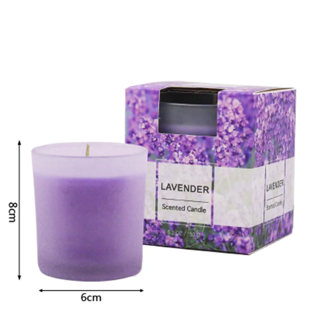 New Design Elegant Style Home Decoration 150g Scented Soy Wax Box ...