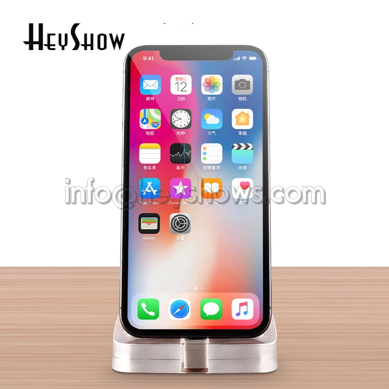 

IR Acrylic Mobile Phone Security Stand Display Holder Phone Burglar Alarm System Anti Theft Base For HUAWEI Retail Shop