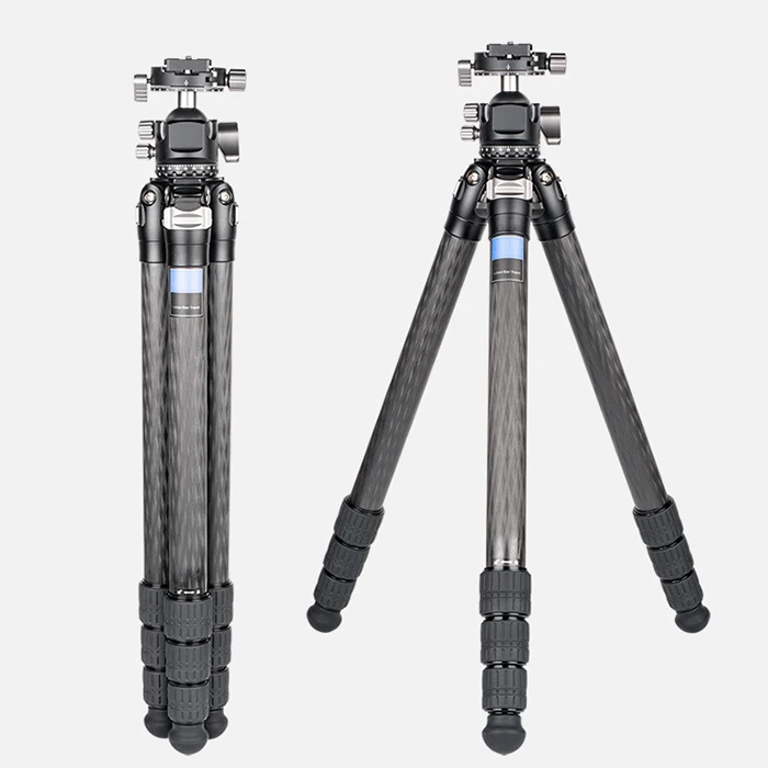 

Professional Heavy Duty Carbon Fiber Stativ Travel Camera Stand Carbon Fiber Tripod, Black
