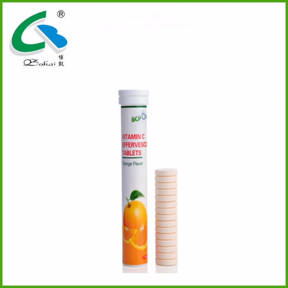 
OEM energy drink Vitamin C effervescent tablet with stock 