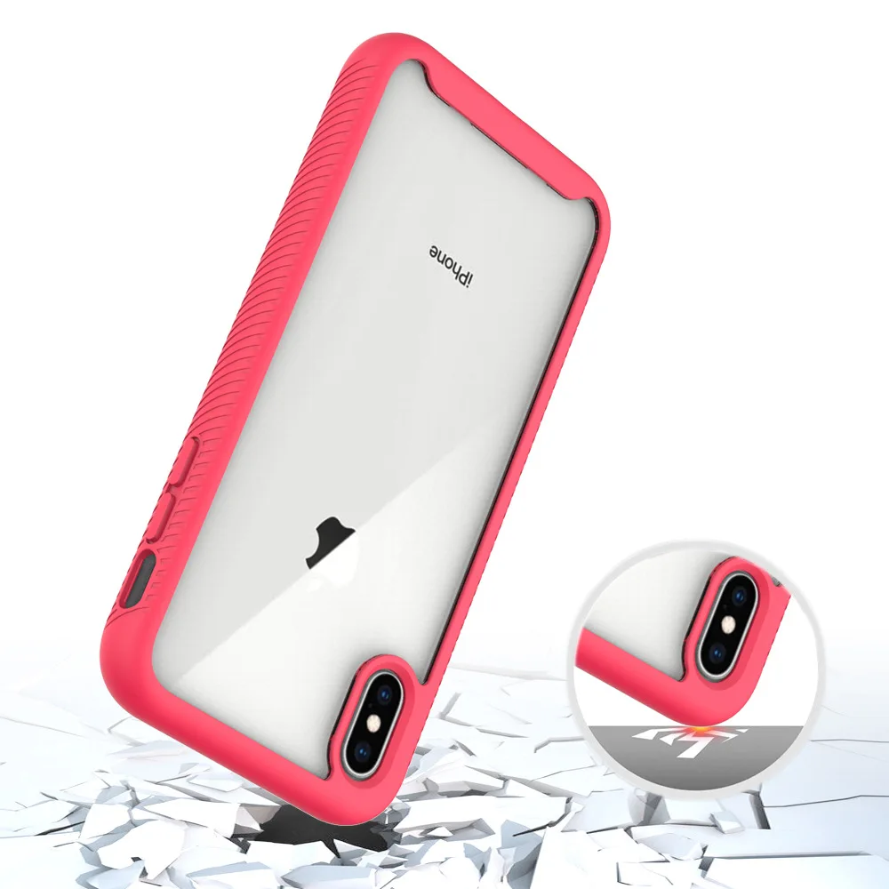 

Wholesale cellphone accessories shockproof 360 full cover transparent mobile phone case for apple iphone 11 12 13 Pro Max