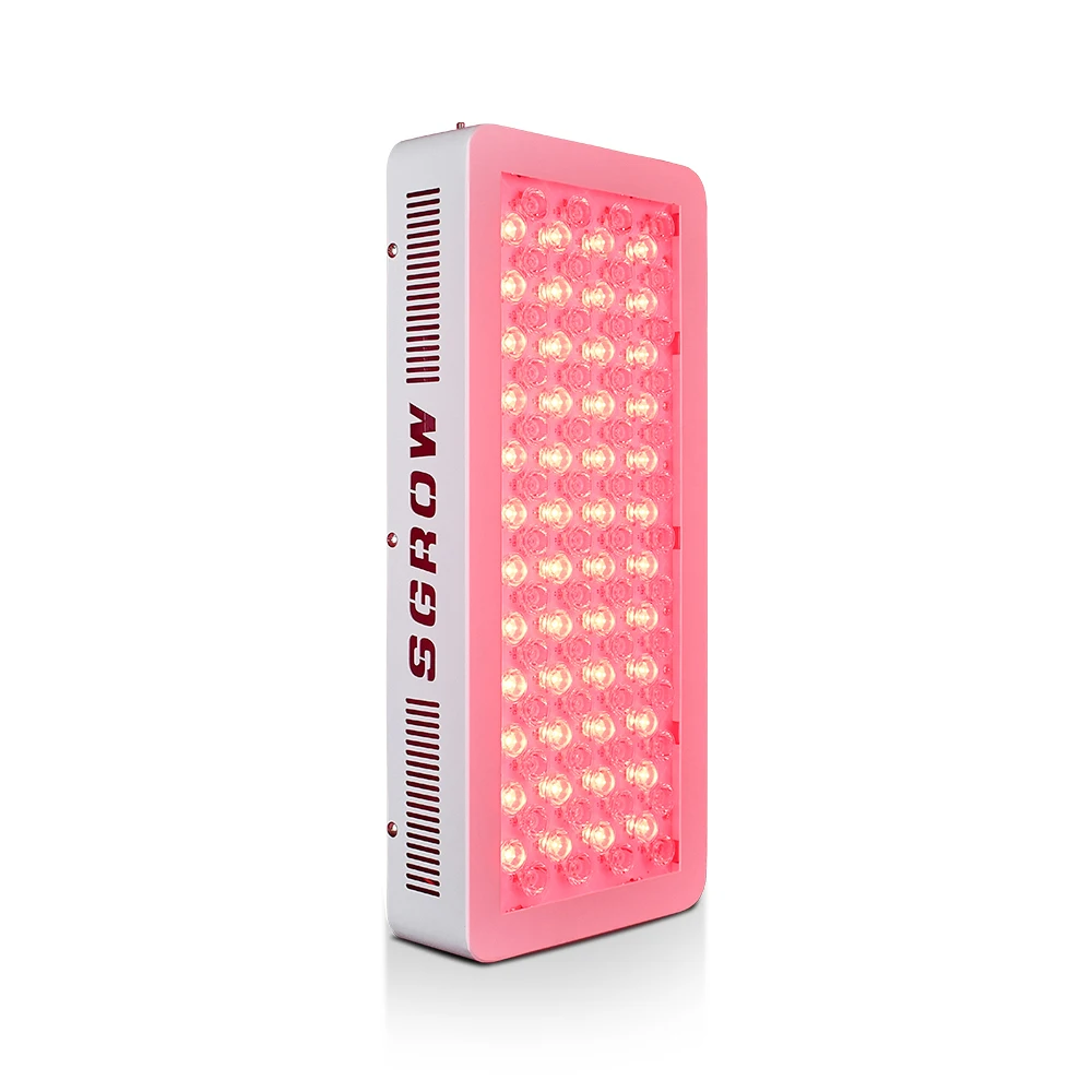 

SGROW 500W Anti-acne collagen increase red near-infrared light LED phototherapy panel