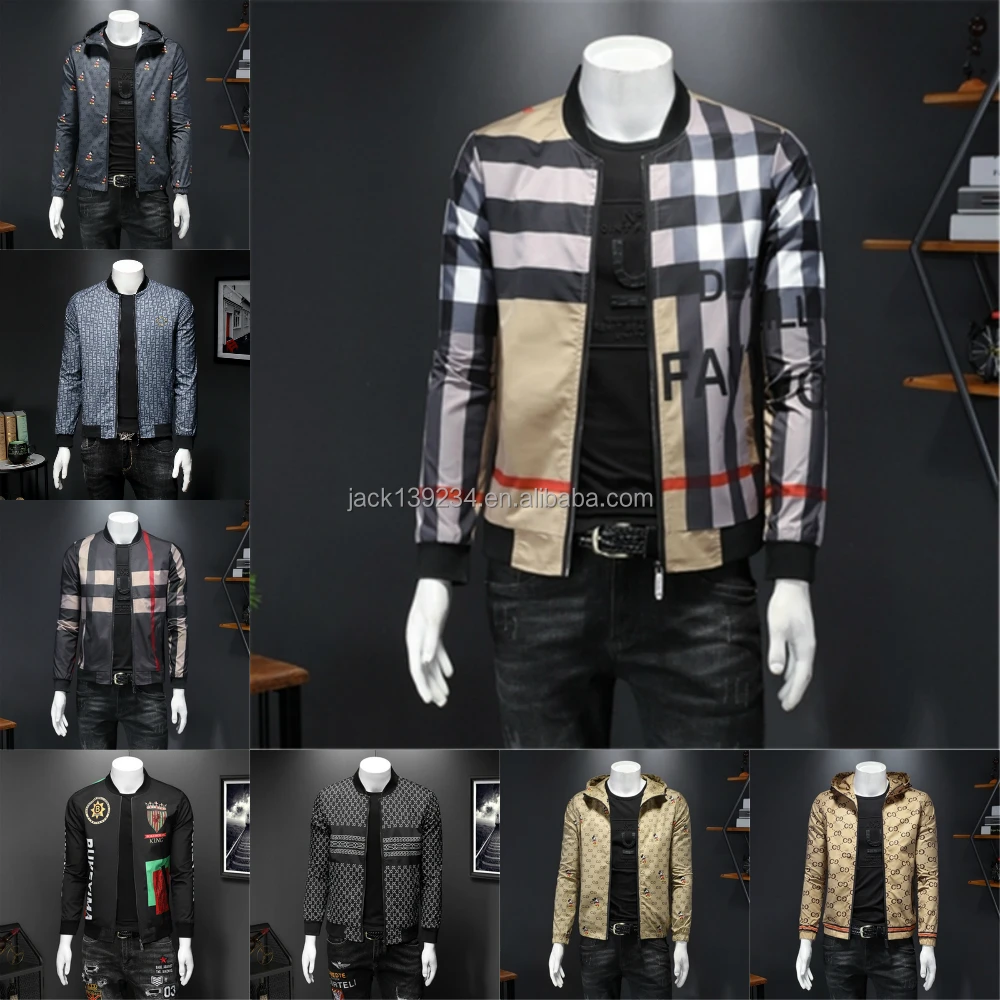 

Hot Sale Regular Zipper Bomber 2021 Men Coats And Jackets Men's Casual Jacket