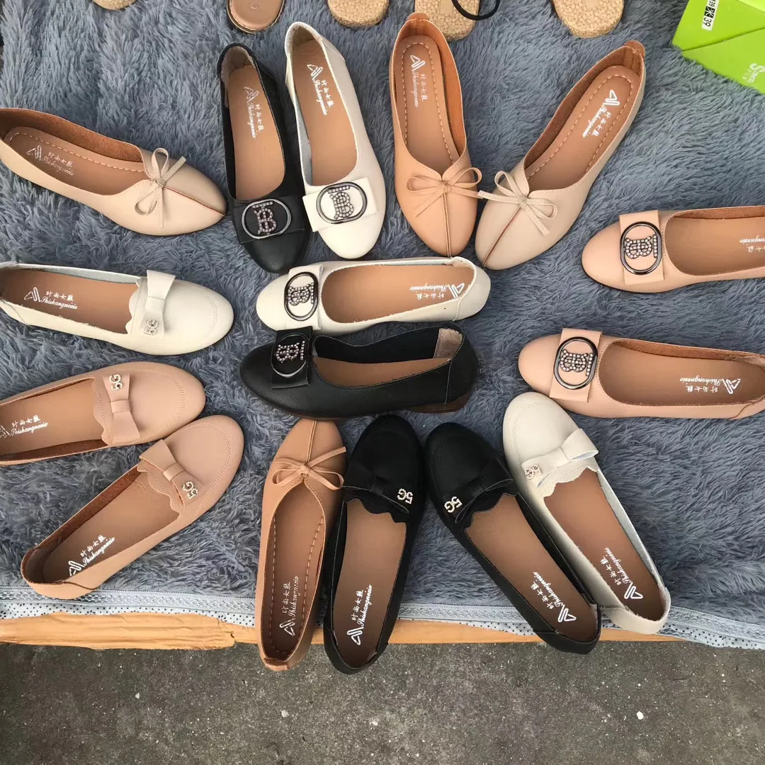 

2021 New fashion women's high heels luxury shoes high quality flat bottom, Mixed colors