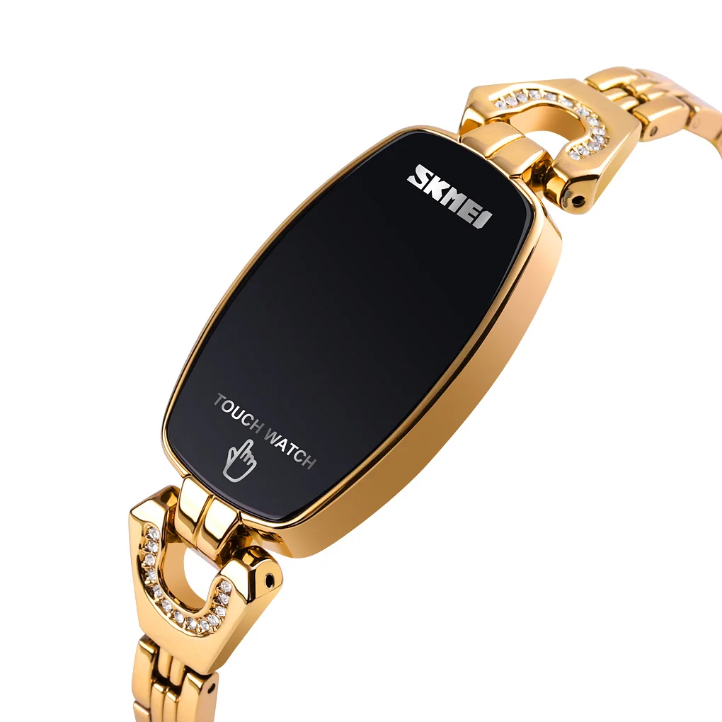 

SKMEI relojes de mujer ladies watch with bracelets led watch, 5 colors