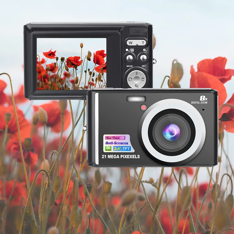 

18M HD Mini Digital Camera 720P Travel Photo Compact Video Camera