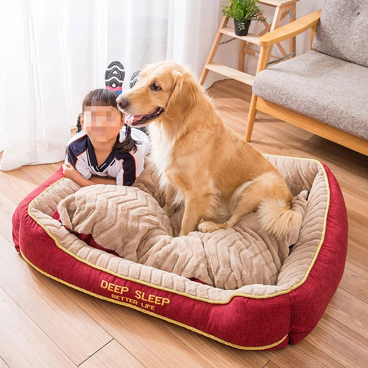 

New Style Pet Cusion Bed Modern Washable Pet Bed Sofa, Solid