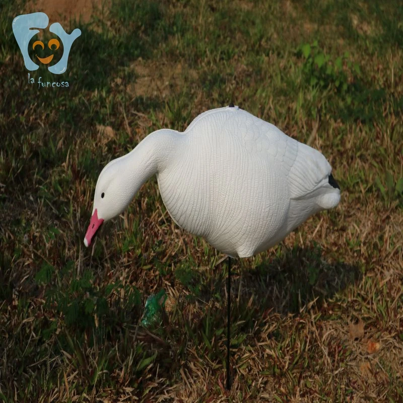 Foldable Eva Foam Canadian Goose White Wild Snow Goose Decoy Duck