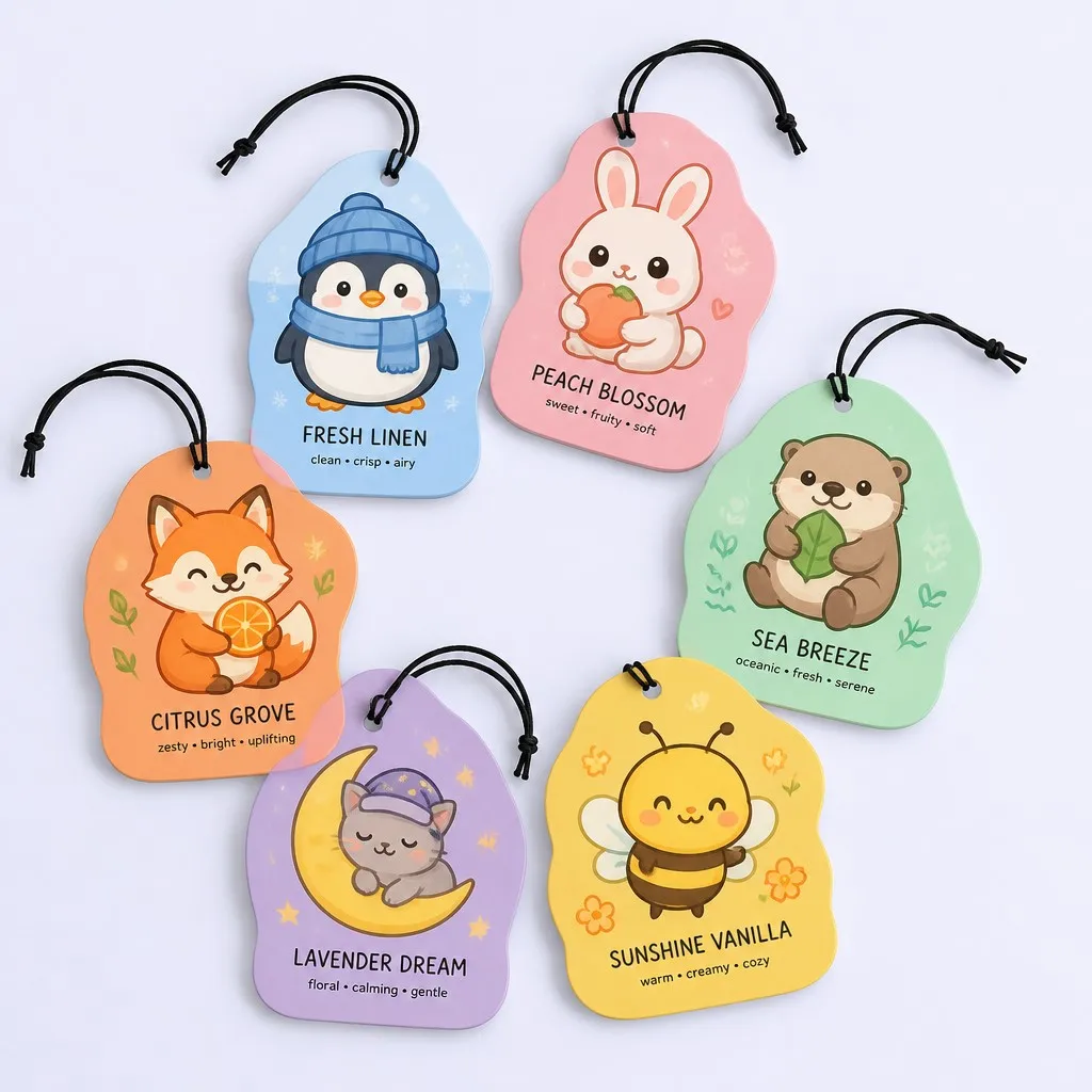 6-Color Fragrance Theme Palette Array