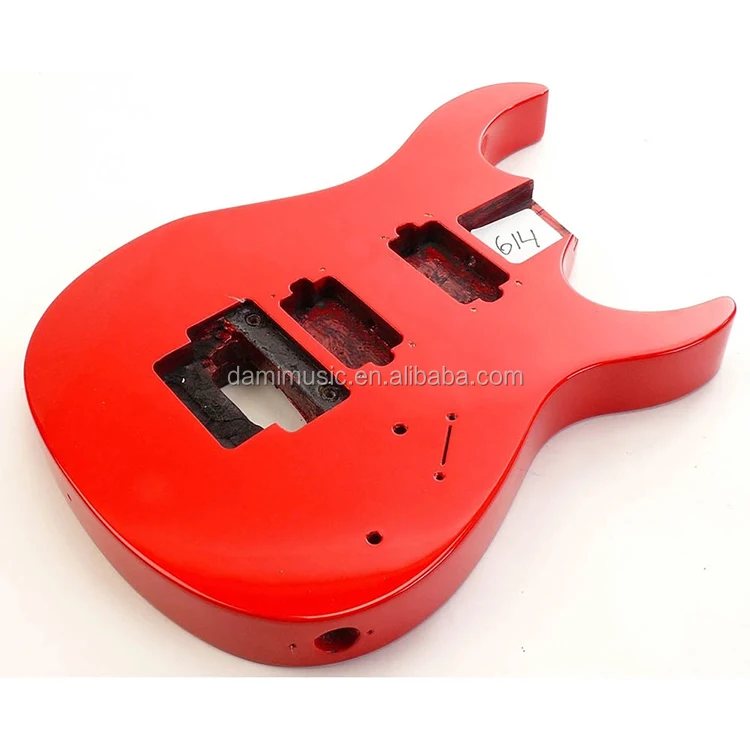 Basswood With Quilted Maple Top Tl Electric Guitar Body Barrel