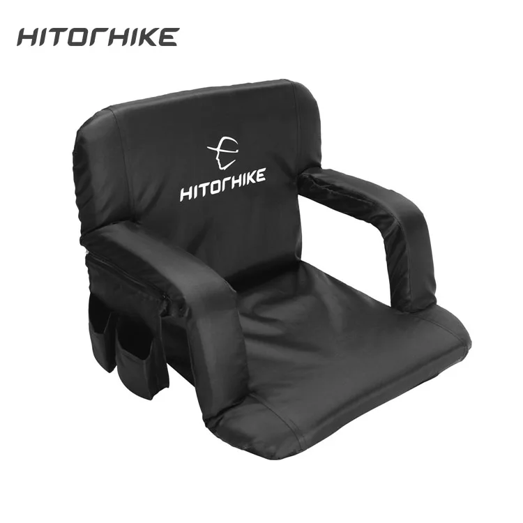 

Hitorhike Adjustable Portable Soccer Stadium Seat chair with Padded Cushion