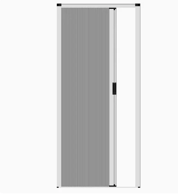 Modern Aluminum Alloy Frame Honeycomb Sliding Door with Non-Woven Fabric Insect Resistant Easy Install 5 Year Warranty