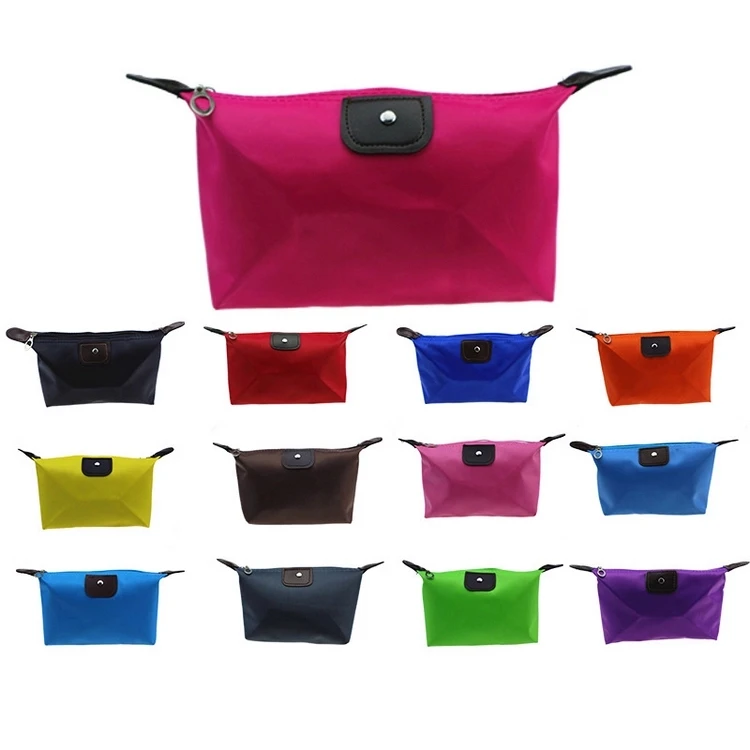 

Portable Large Capacity Waterproof Nylon Organizer Folding Cosmetic Bag