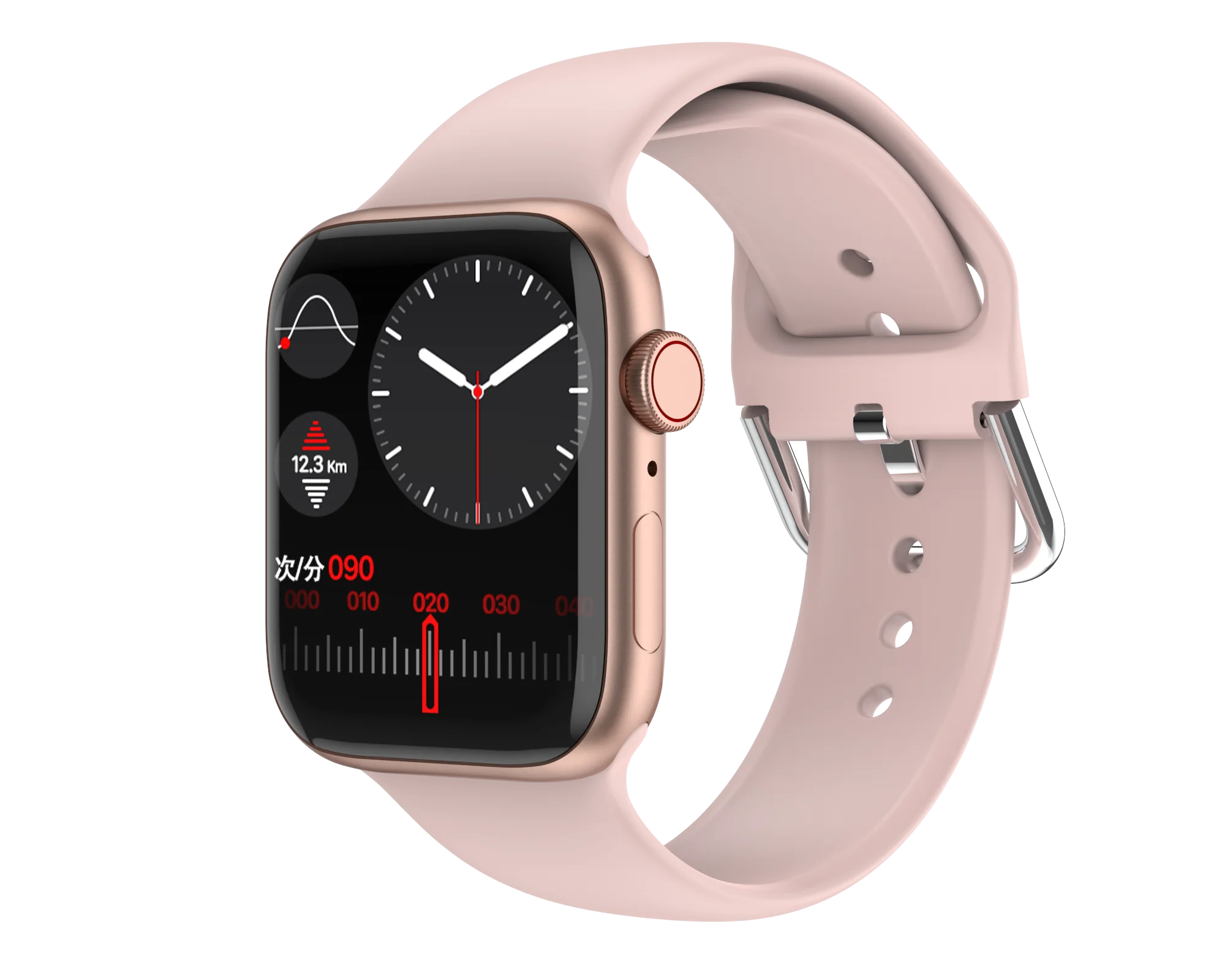 

1.75 IPS HD support Heart rate monitoring and BT call FK75 Smart watch, Customized colors
