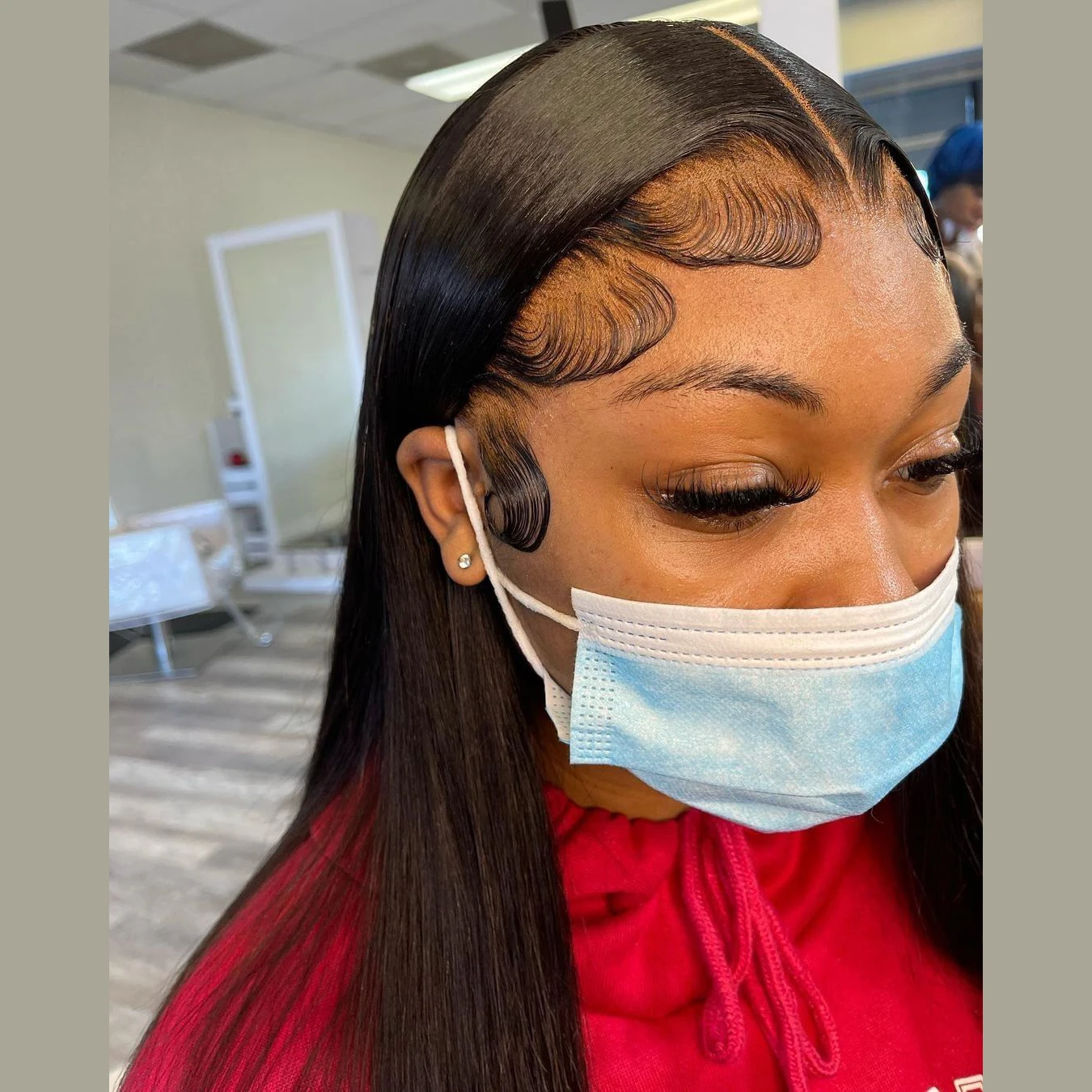 

Lace Frontal Wig Vendors Wholesale Straight Transparent Lace Front Wigs For Black Women 100 Virgin Brazilian Human Hair Wigs