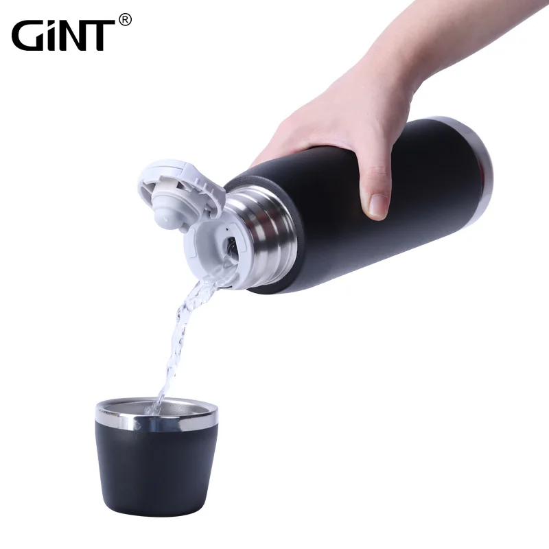

GiNT Morden Factory Direct Stainless Steel Insulated Bottle Camping Kettle Vacuum Flask for Gift Present, Customized colors acceptable